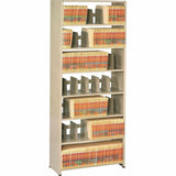 Tennsco Starter Shelf, 48" x 12" x 88", 7 x Shelf(ves), Letter, 400 lb Load Capacity, Sand (TNN128848PCSD) Each