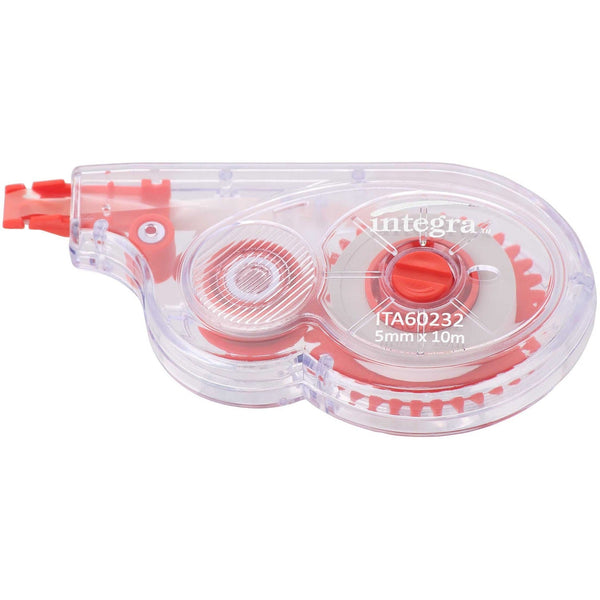 Integra Correction Tape, Resist Tear, 1/5&quot;x32.8', Smoke Dispenser (ITA60232) Each