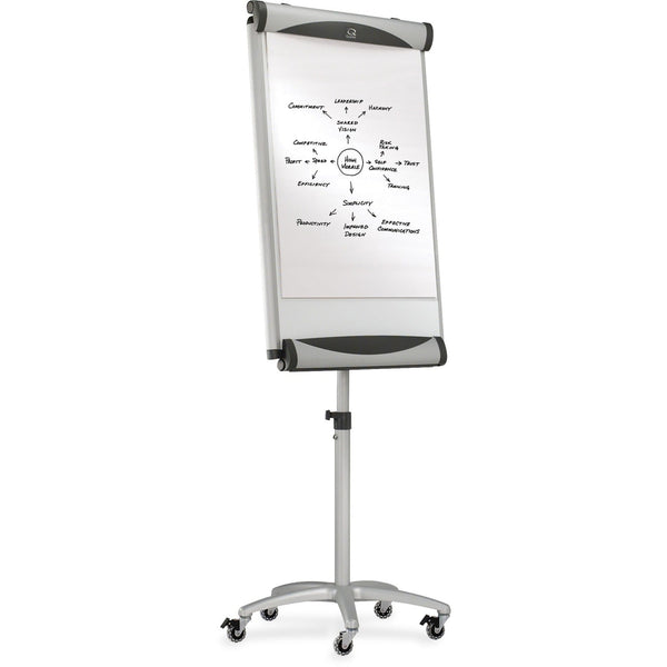 Quartet Premium Mobile Magnetic Dry Erase Easel, 27&quot;w x 41&quot;h (QRTEU2000TE)