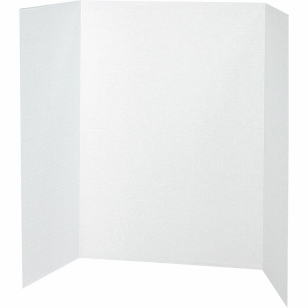 Pacon Spotlight Presentation Board, 48 x 36, White Front/Natural Kraft Back, 24/Carton (PAC3763) Case of 24