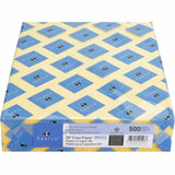 Sparco Premium Grade Pastel Color Copy Paper, 20Lb, 8 1/2 x 11, 10 RM/CT, Canary (SPR05122CT) 10 Reams
