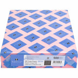 Sparco Premium Grade Pastel Color Copy Paper, Letter, 8 1/2" x 11", 20 lb, Pink, 10 Reams/Carton (SPR05124CT) Case of 5000