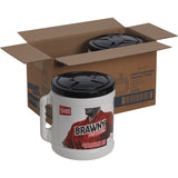 Brawny Professional D400 Disposable Cleaning Towels With Bucket, 9.90" x 13" Length, 200 Sheets/Roll, 2/Carton (GPC20040) Case of 2
