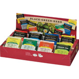 Bigelow Assorted Flavor Herbal Tea, Black Tea, Green Tea Bag, 1 Box (BTC10568) Box of 64