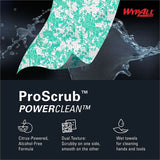 Wypall PowerClean ProScrub Heavy Duty Wet Towels, Citrus, 50/Tub (KCC58310EA) Each