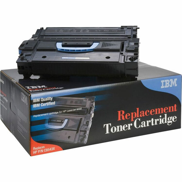 IBM Remanufactured Toner Cartridge, Alternative for HP 43X (C8543X), Laser, Black, 1 Each (IBMTG85P6485) Each