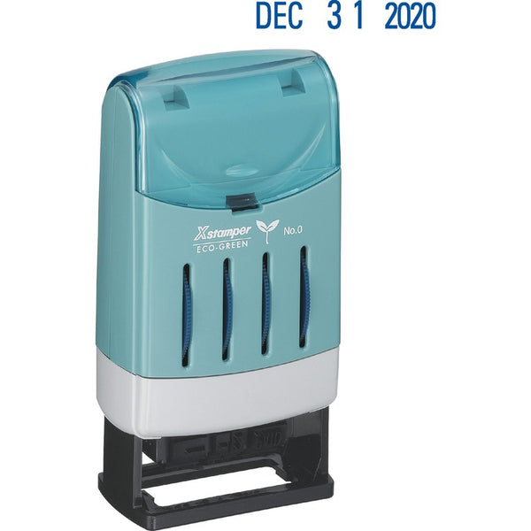 Xstamper VersaDater Line Dater, Message Dater, Pre-Inked, Blue (XST52113) Each