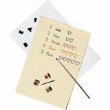 Pacon Ruled Tagboard Sheet, 0.88" x 24" x 36", Manila, 100/Pack (PAC5163) Pack of 100