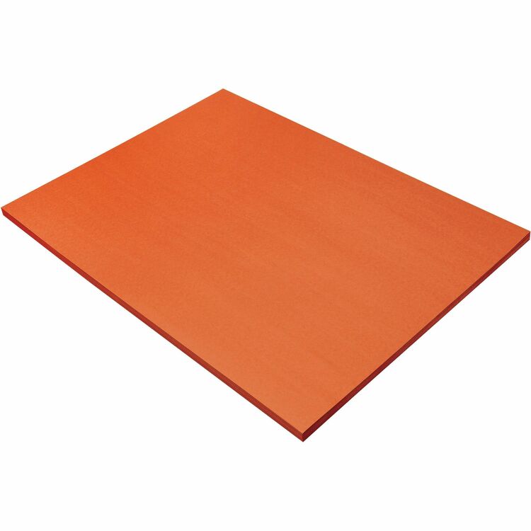 Prang Construction Paper, 58 lbs., 18 x 24, Orange, 50 Sheets/Pack (PAC6617) Pack of 15