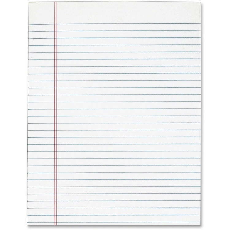 TOPS The Legal Pad Glue Top Pads, Wide/Legal Rule, 50 White 8.5 x 11 Sheets, 12/Pack (TOP7523) Pack of 12