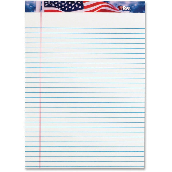 TOPS American Pride Legal Rule Writing Pad (TOP75140) Pack of 12