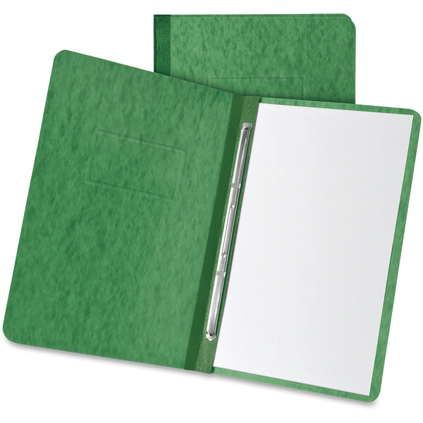 TOPS Pressboard Report Cover, 2 Prong Fastner, Letter, 3" Capacity, Dark Green (OXF12917) 1 Pack of 1