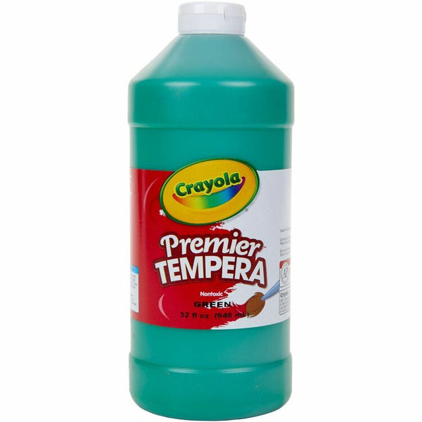 Crayola Tempera Paint, Green, 32 oz (CYO541232044) Each