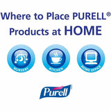 PURELL Advanced Hand Sanitizer Gel, Clean Scent, 4 fl oz, Flip Top Bottle Dispenser (GOJ965124) Each