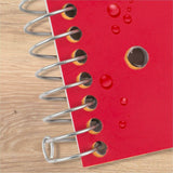 Five Star Three-subject Notebook, 150 Sheets, Wire Bound, 8" x 10 1/2" (MEA05204) Each