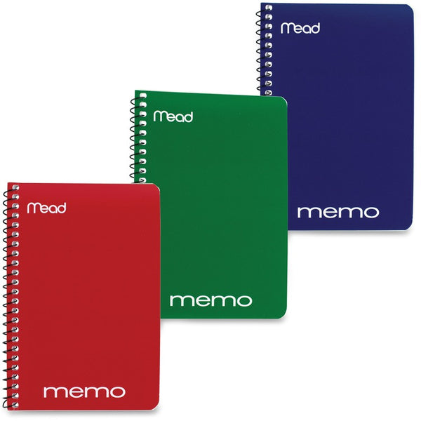 Mead Memo Book, College Ruled, 6 x 4, Wirebound, 40 Sheets (MEA45644)