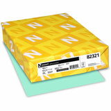 Exact Vellum Bristol Paper, Blue, 92 Brightness, Letter, 8 1/2" x 11", 67 lb Basis Weight (WAU82321) 1 Pack