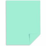 Exact Vellum Bristol Paper, Blue, 92 Brightness, Letter, 8 1/2" x 11", 67 lb Basis Weight (WAU82321) 1 Pack