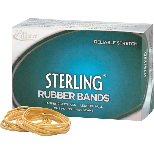 Alliance Rubber Ergonomically Correct Boxed Rubber Bands, Size 18, Approx. 2,100, 1 lb. Box (ALL24185) 1 Box