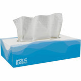Pacific Blue Select Facial Tissue Flat Box, 2 Ply, 100/Box (GPC48100) Box of 100