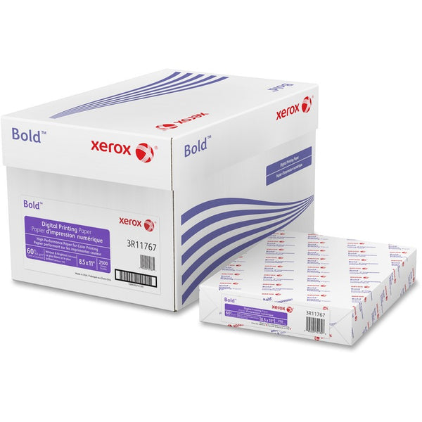 Xerox Copy Paper, 8 1/2"x11", 100 Bright, White, 60 LB, One Ream (XER3R11767)