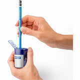 Staedtler Double-hole Tub Pencil Sharpener, 2 Hole(s), 1.5" x 1.5", Plastic (STD512001) Each
