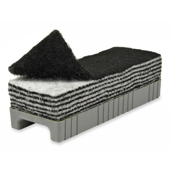 Creativity Street 12-N-1 Whiteboard Eraser, Black, White, Plastic, 1Each (PAC2082) Each
