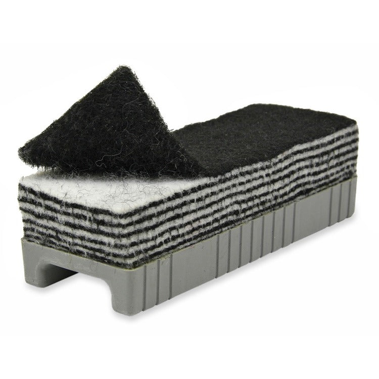 Creativity Street 12-N-1 Whiteboard Eraser, Black, White, Plastic, 1Each (PAC2082) Each