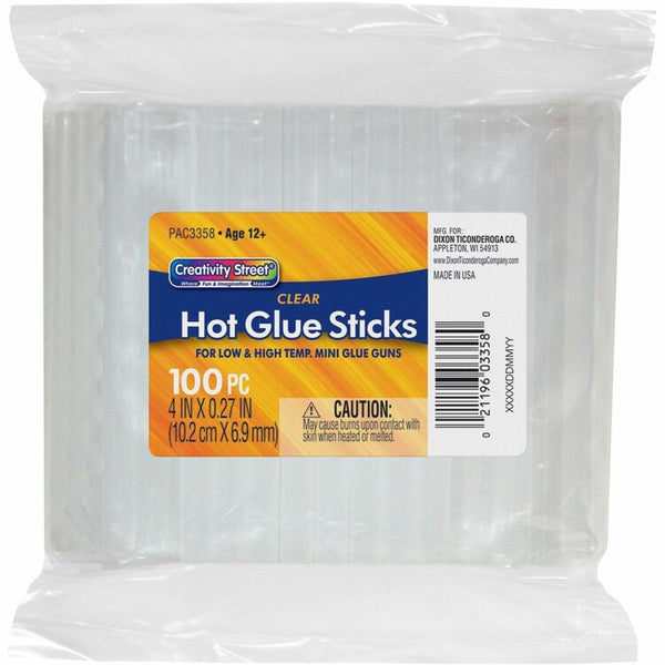 Creativity Street 4&quot; x 5/16&quot; Glue Sticks (PAC3358) Each