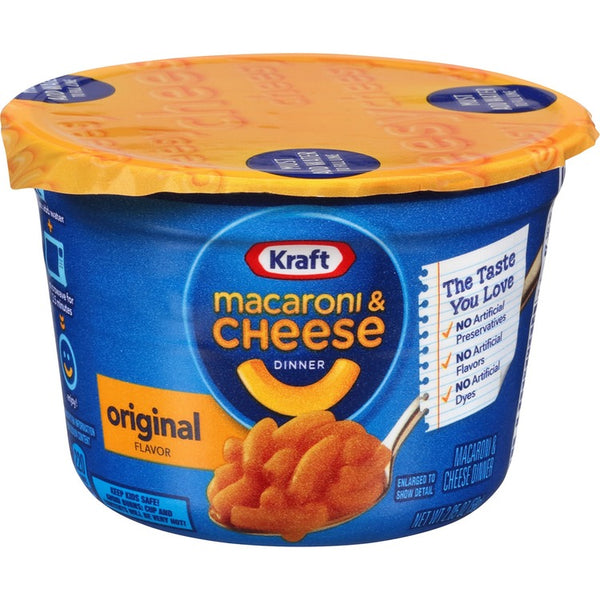 Kraft EasyMac Cups, Microwaveable, Original, 2.05 oz., 10/CT (KRF10870) Case of 10