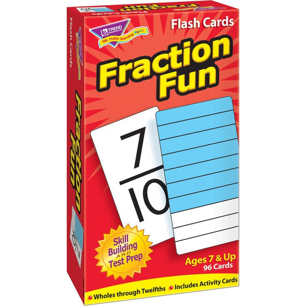 Trend Fraction Fun Flash Cards (TEP53109) Each