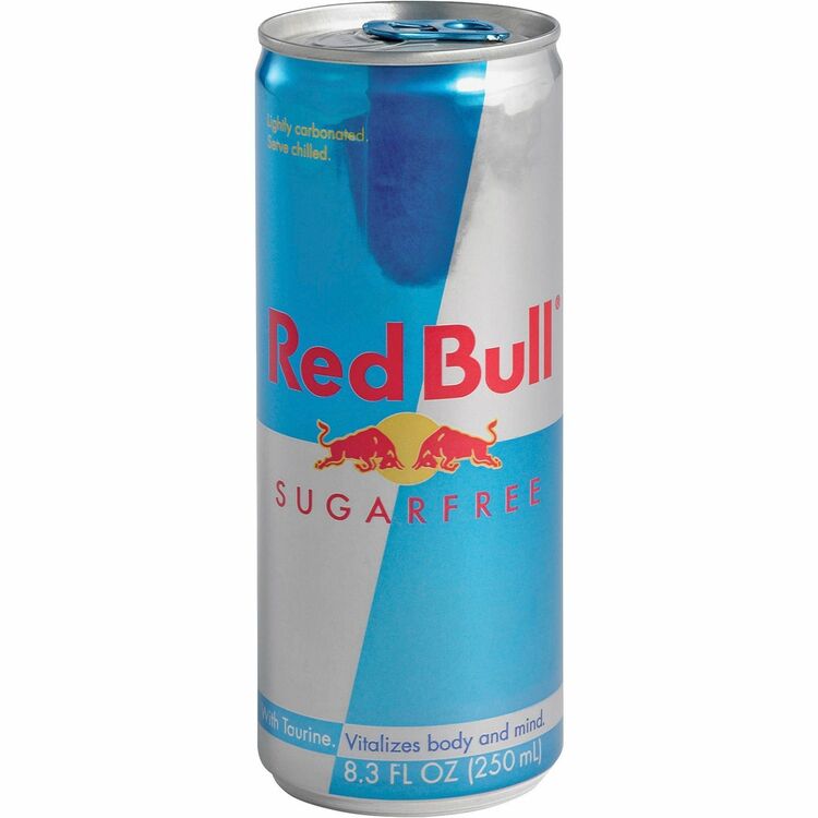 Red Bull Energy Drink, 8.3oz. Can, 24/CT, Sugar-Free (RDBRBD122114) Case of 24
