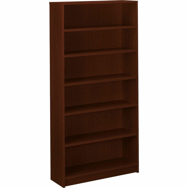 HON® 1870 Series Bookcase, Six-Shelf, 36w x 11.5d x 72.63h, Mahogany (HON1876N)