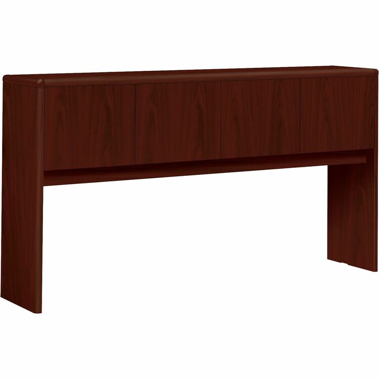 HON 10700 Series Stack on 4 Door Storage Unit for 72&quot; Credenza, Mahogany (HON10734NN)