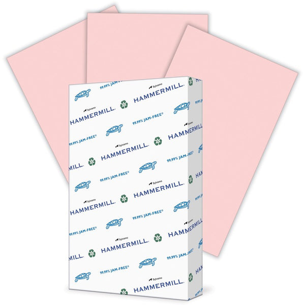 Hammermill Multipurpose Paper, 20lb., 8-1/2" x 14", Pink (HAM103390)