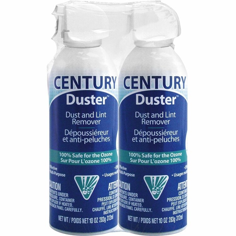 Century Compressed Gas Duster, 10 oz., Ozone-safe (FALCDS2) Pack of 2