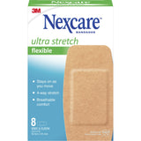 Nexcare Soft 'n Flex Bandages, 2"W, 8, 1.88" x 4", Tan, 1 Box (MMM57108) Box of 8