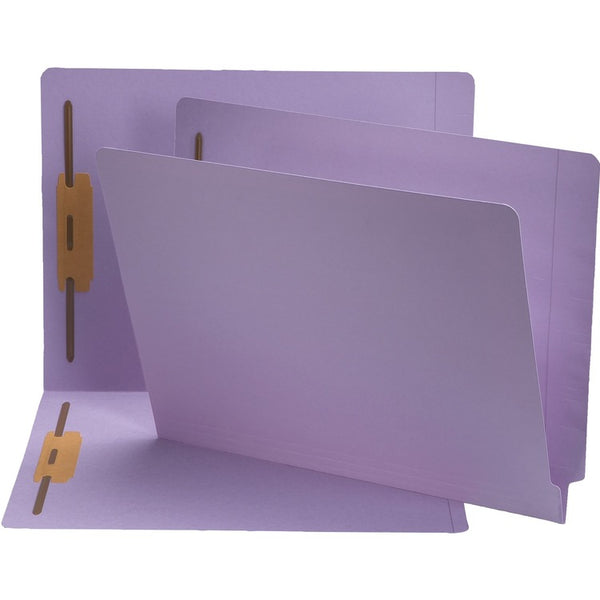 Smead Color Fastener Folder, 3/4&quot; Exp, Letter, Lavender (SMD25540)