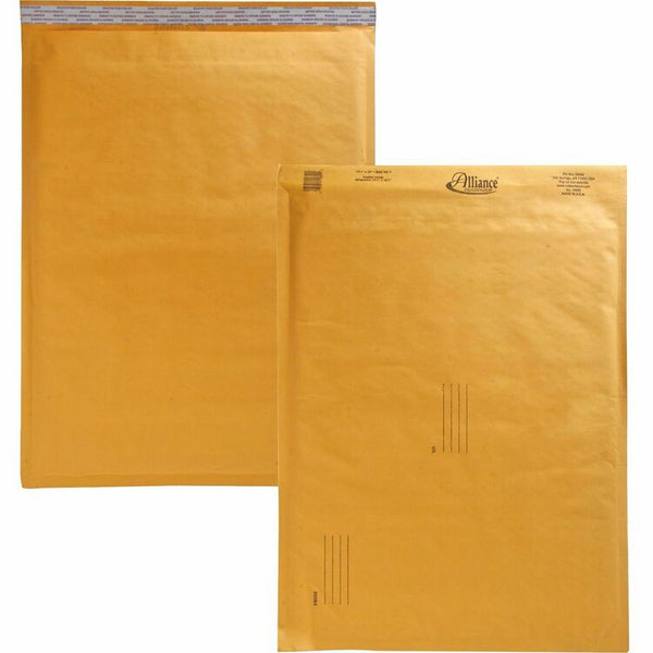 Alliance Rubber Envelopes #7, Self Sealing, Bubble Cushioned, 14 1/4&quot; x 20&quot; (ALL10809) Case of 25