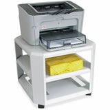 Master Mobile Printer Stand, 75 lb Load Capacity, 8.50" x 18" x 18", Gray (MAT24060) Each