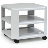 Master Mobile Printer Stand, 75 lb Load Capacity, 8.50" x 18" x 18", Gray (MAT24060) Each