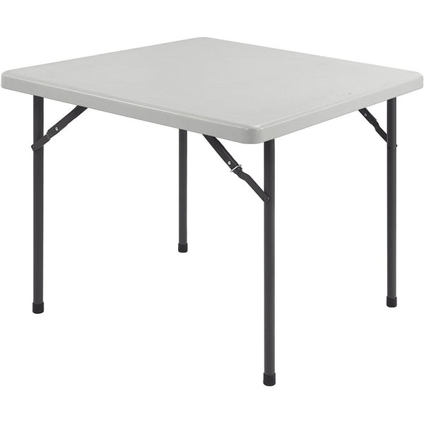 Lorell Banquet Folding Table, 250 lb Capacity, 36&quot; x 29&quot; x 36&quot;, Platinum (LLR60328)