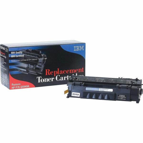IBM Remanufactured Toner Cartridge, Alternative for HP 53A (Q7553A), Laser, 3000 Pages, Black, 1 Each (IBMTG85P7001) Each