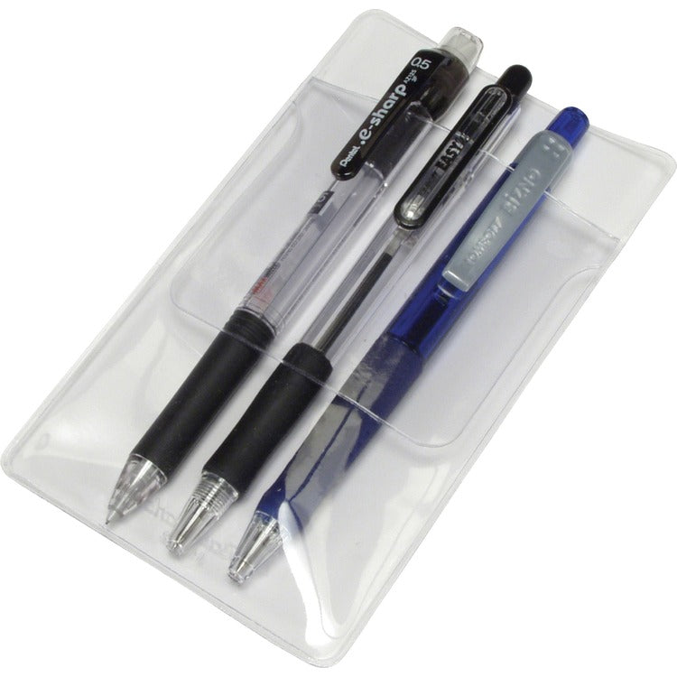Baumgartens Pocket Protector, Clear, Box of 48 (BAU46502) 1 Pack of 48