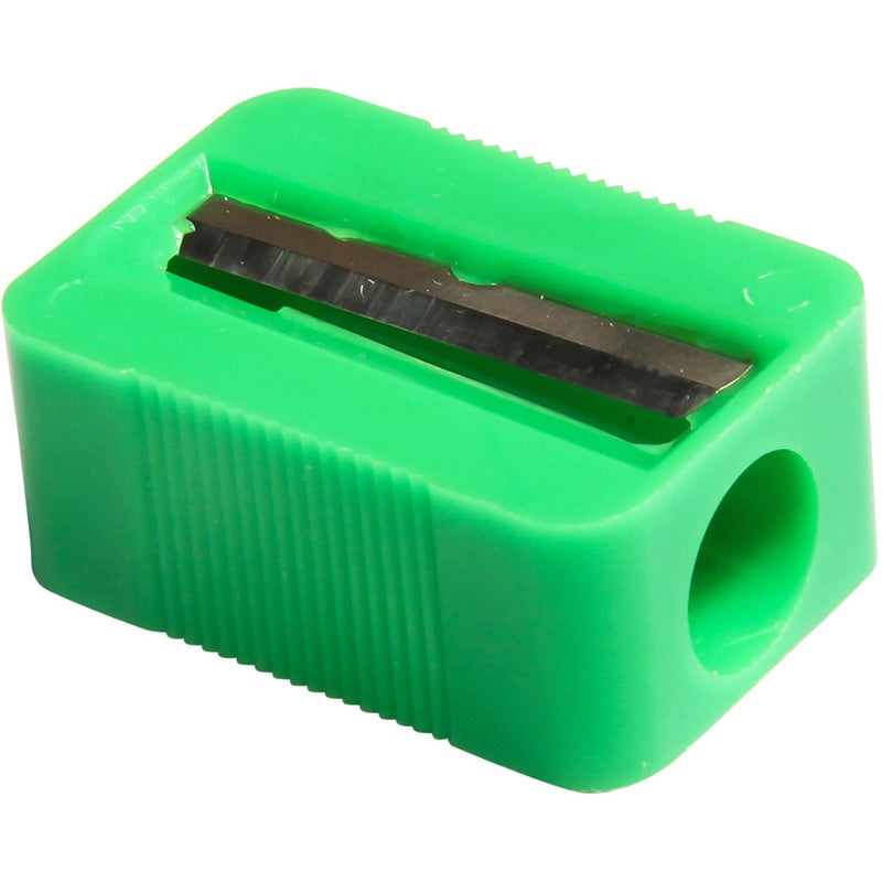 Baumgartens Single Sharpener, w/ Steel Blade, Plastic, 1-1/8&quot; L, Assorted (BAUMR3380) Each