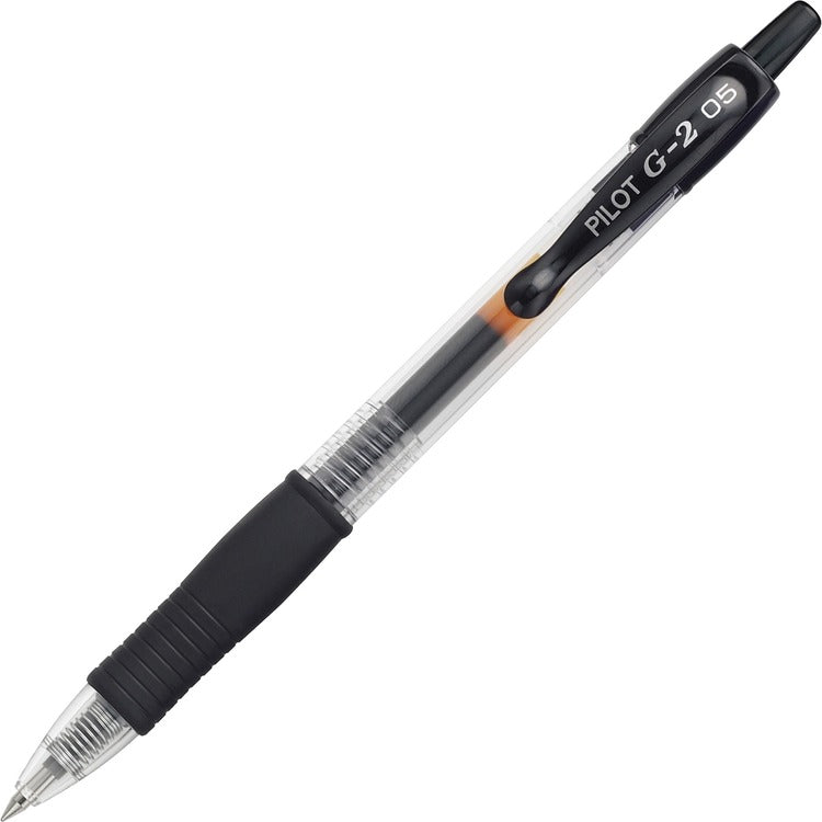 Pilot Gel Pen, Retractable, Refillable, Extra Fine Point, Black (PIL31103) 1 Dozen