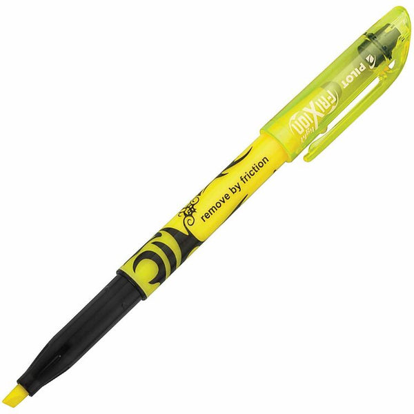 Pilot FriXion Light Erasable Highlighter, Chisel Tip, Yellow, Dozen (PIL46502)