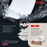 Wypall GeneralClean L30 Heavy Duty Cleaning Towels, 12" x 12.50" (KCC05812) 1 Pack