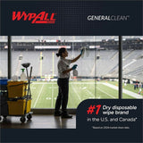 Wypall GeneralClean L30 Heavy Duty Cleaning Towels, 12" x 12.50" (KCC05812) 1 Pack