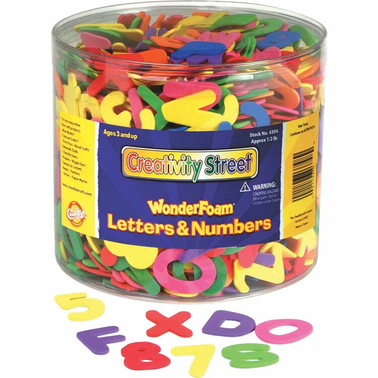 Creativity Street Letters & Numbers (PAC4304) Each